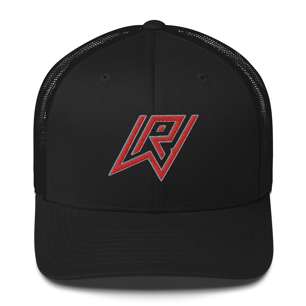 Embroidered Brand Logo Trucker Hat