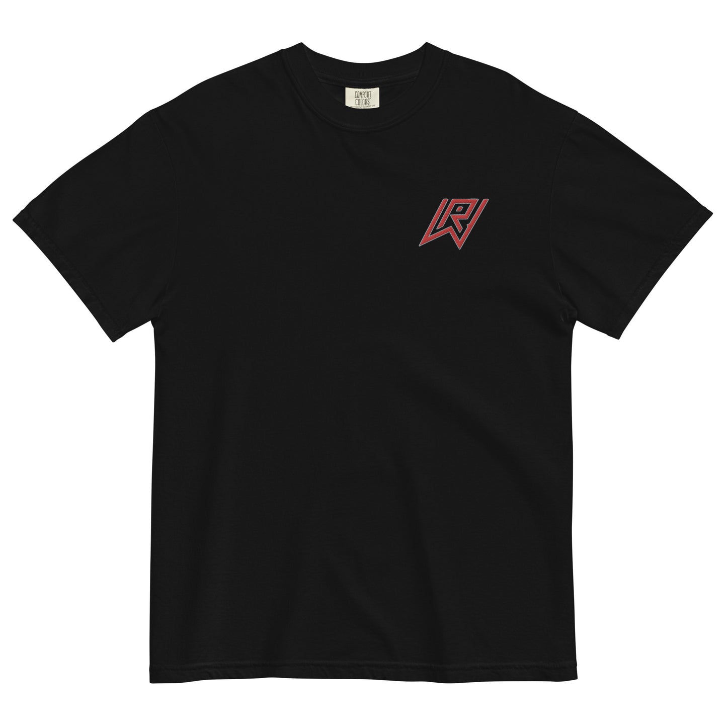 Embroidered Brand Logo T-Shirt - Black